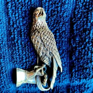 Tortolani Falconers Brooch